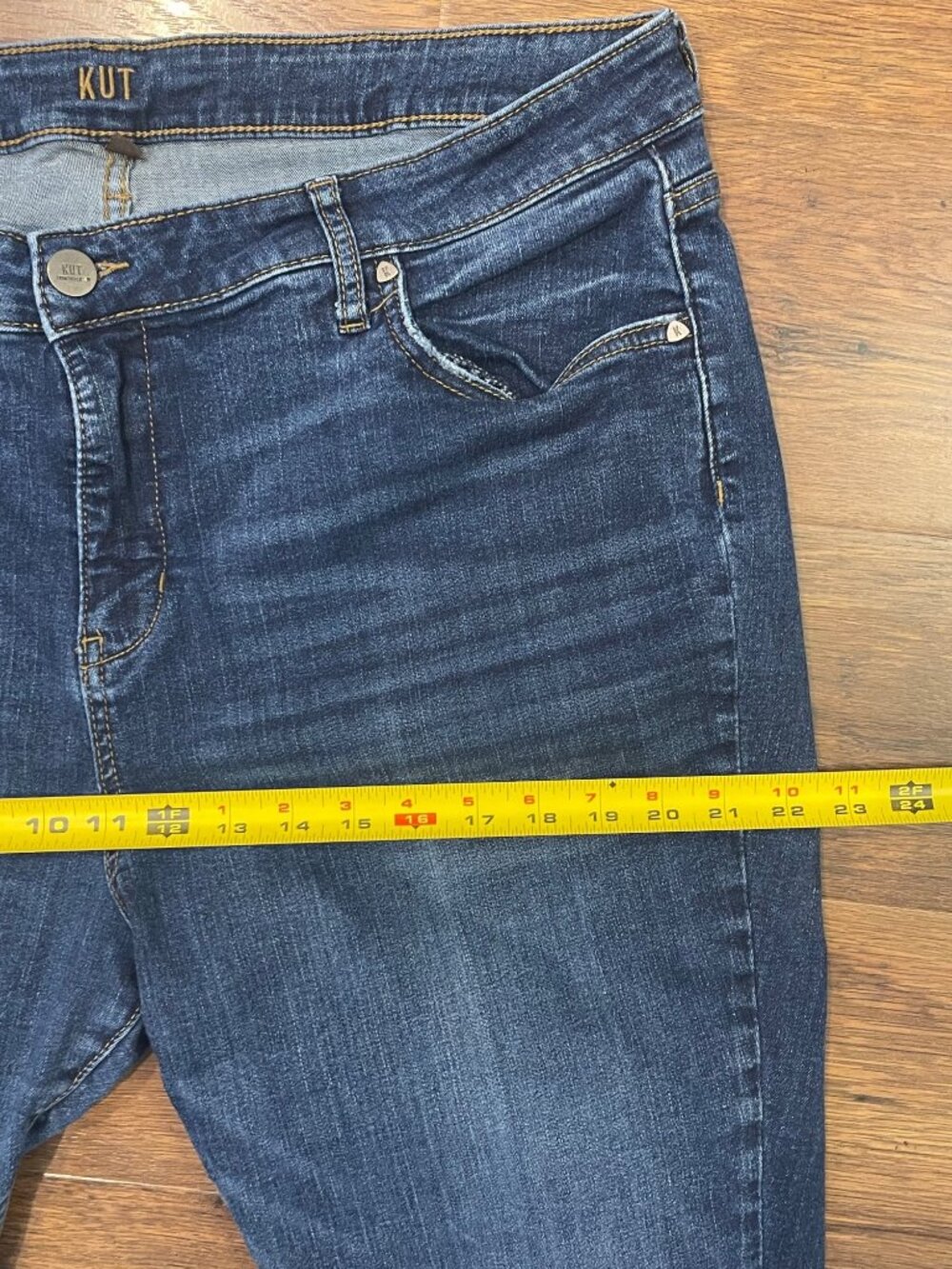 Kut from the Kloth Skinny Jeans Sz 20W - Picture 7 of 10